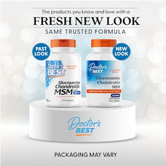 Label close-up highlighting MSM, glucosamine, and chondroitin ingredients