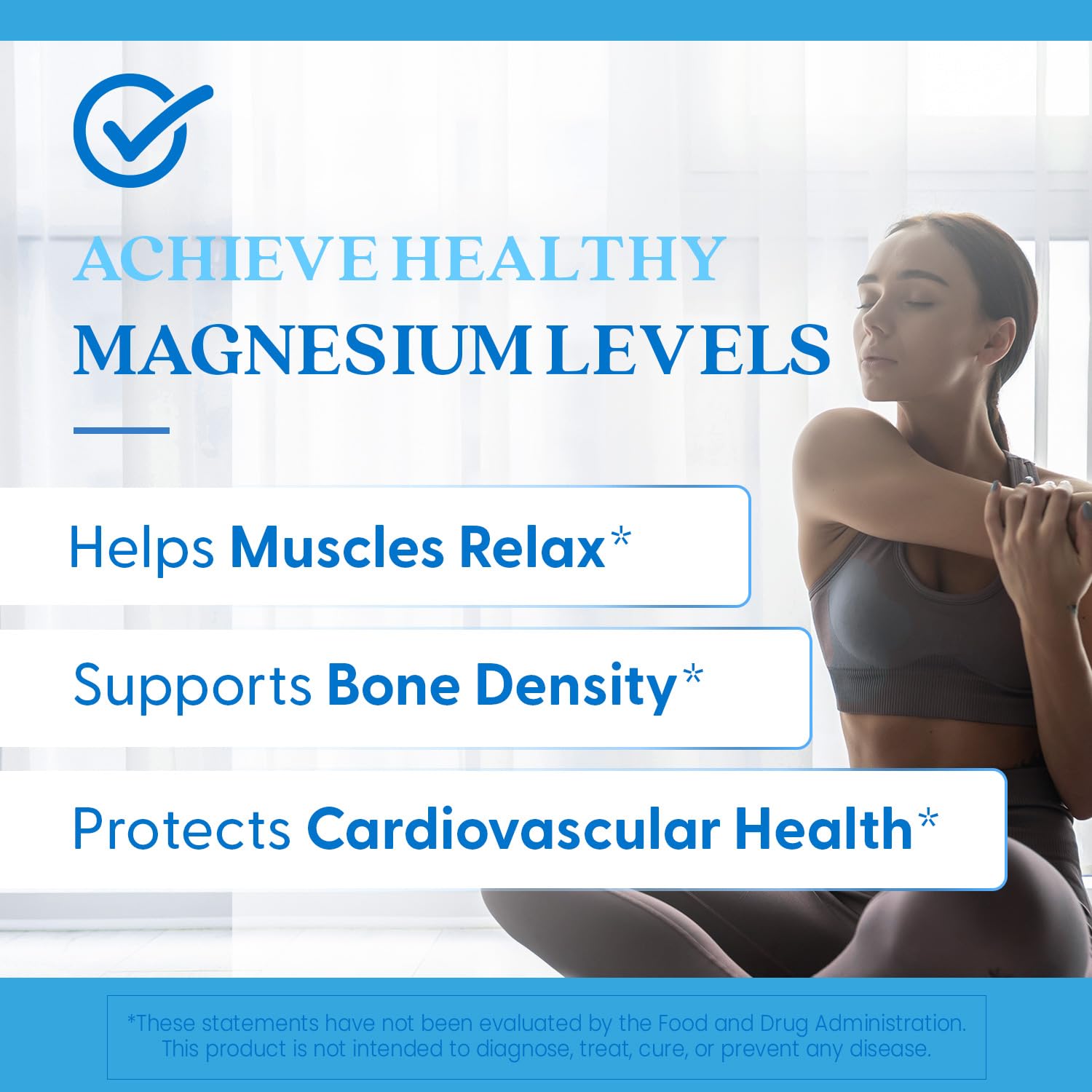Doctor's Best peach magnesium powder serving scoop ready for daily routine.