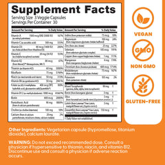 Doctor's Best capsules close-up highlighting three-capsule daily serving.