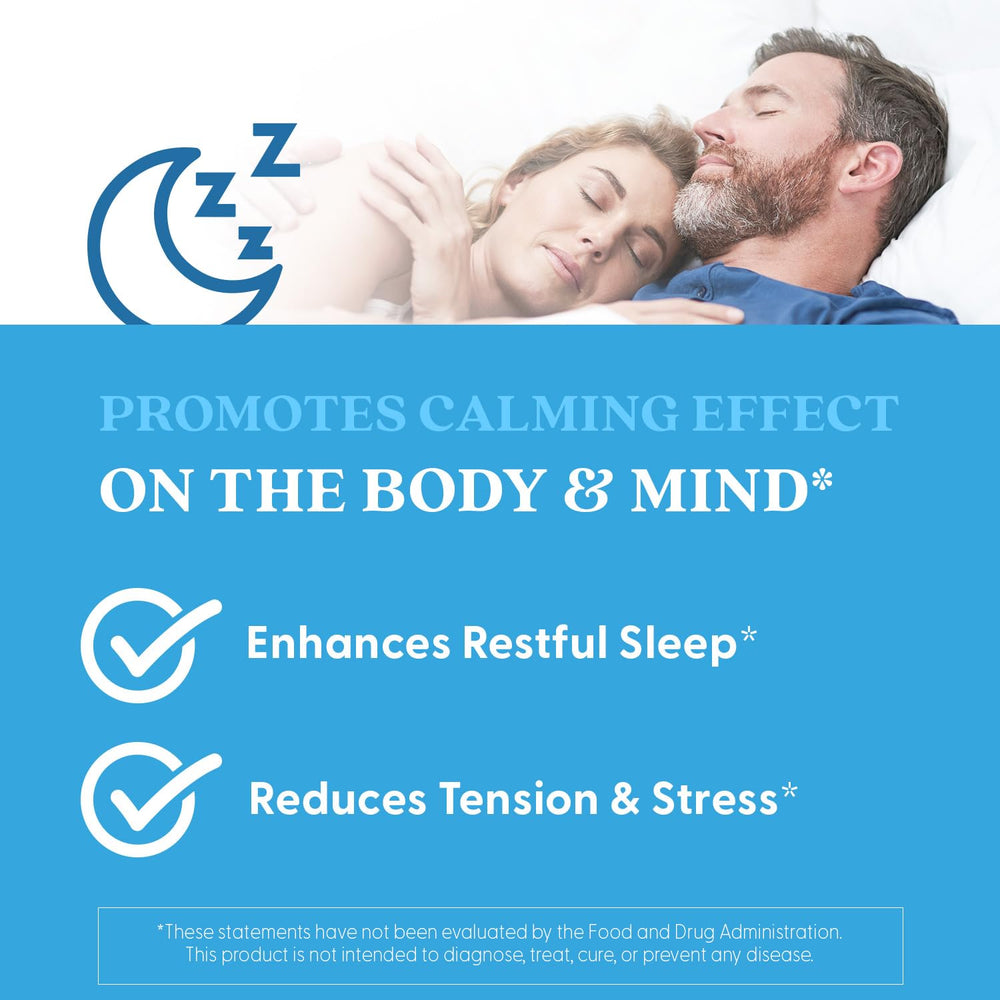 Doctor's Best bottle on nightstand fostering a calming evening routine