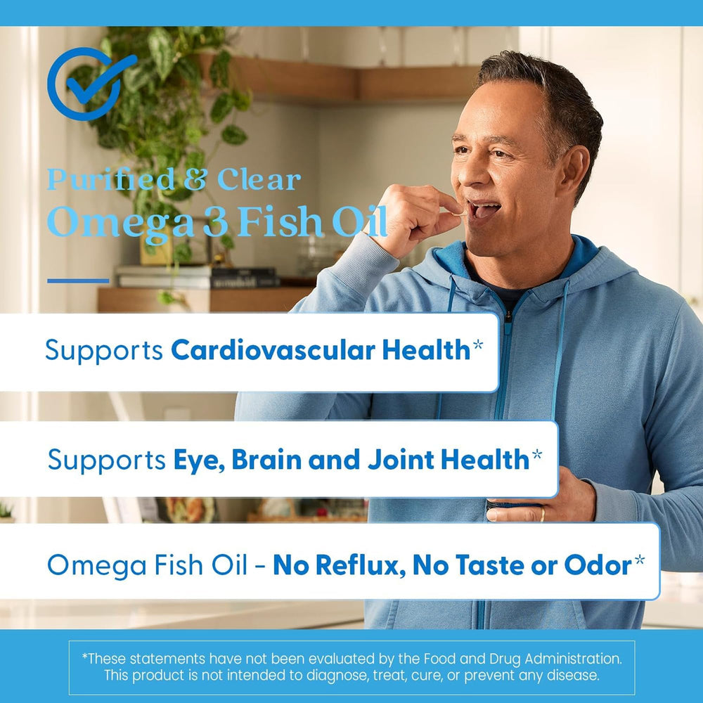 Doctor's Best Omega-3 bottle ready for daily use with meals.