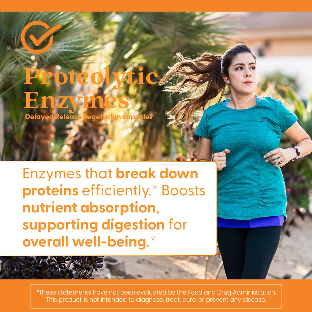 Doctor's Best protease and amylase enzymes blend for nutrient processing.