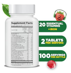 Doctors Orders Lifeable kids chewables – grape and berry flavors for tasty daily nutrition