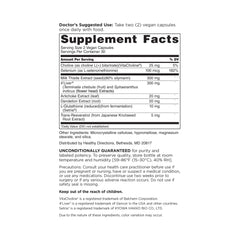 DOCTORS' PREFERRED Liver Defense capsules being poured for daily detox support.