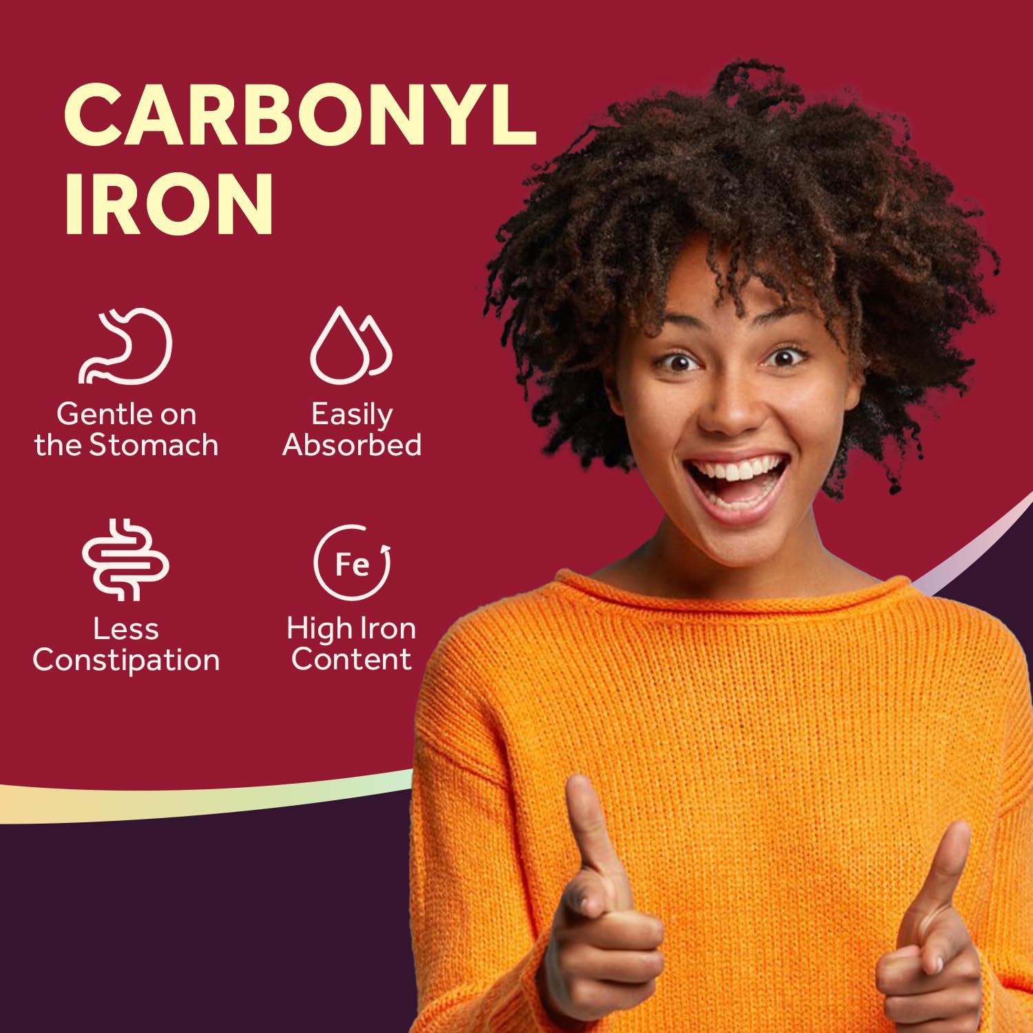 Doctor's Recipes iron-tablet-easy-to-swallow offers comfortable daily intake.