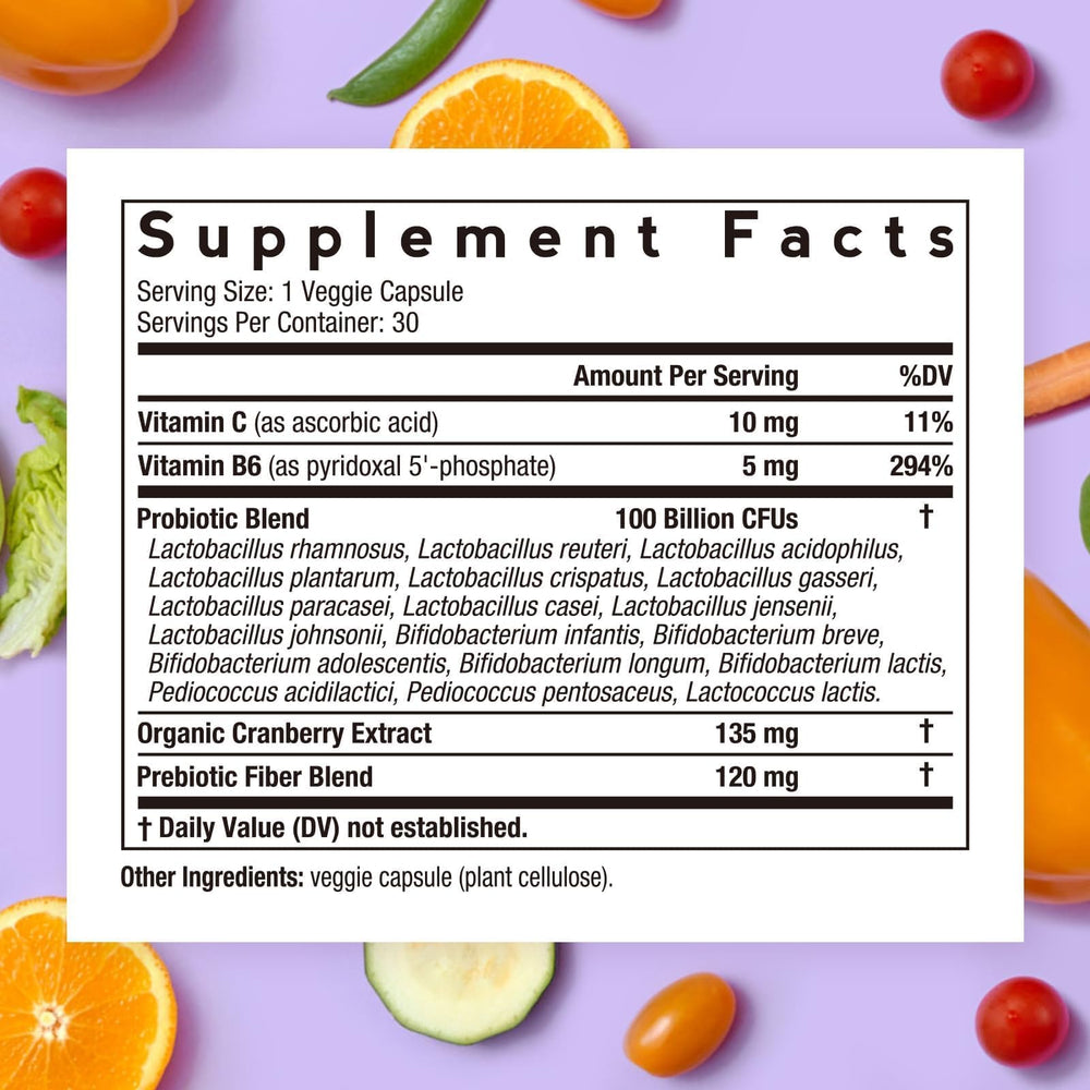 Doctor's Recipes 100B CFU capsules highlight high-strength live cultures