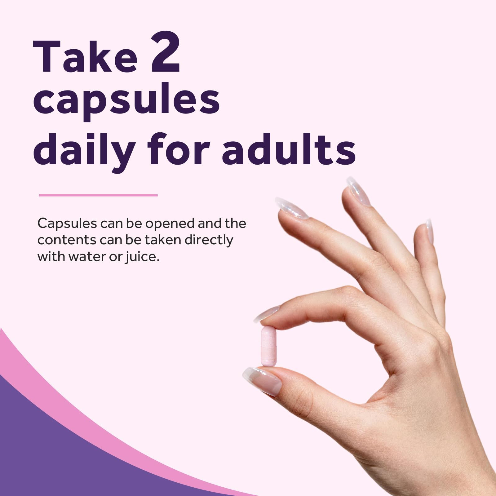 Doctor's Recipes Women's Probiotic front-of-pack image communicates USA-made facility emphasis
