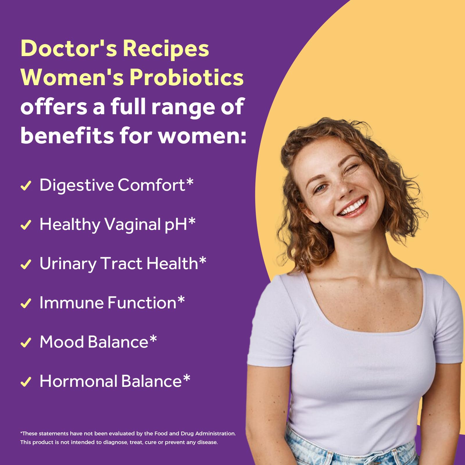 Doctor's Recipes 18 strains close-up showing diverse probiotic blend