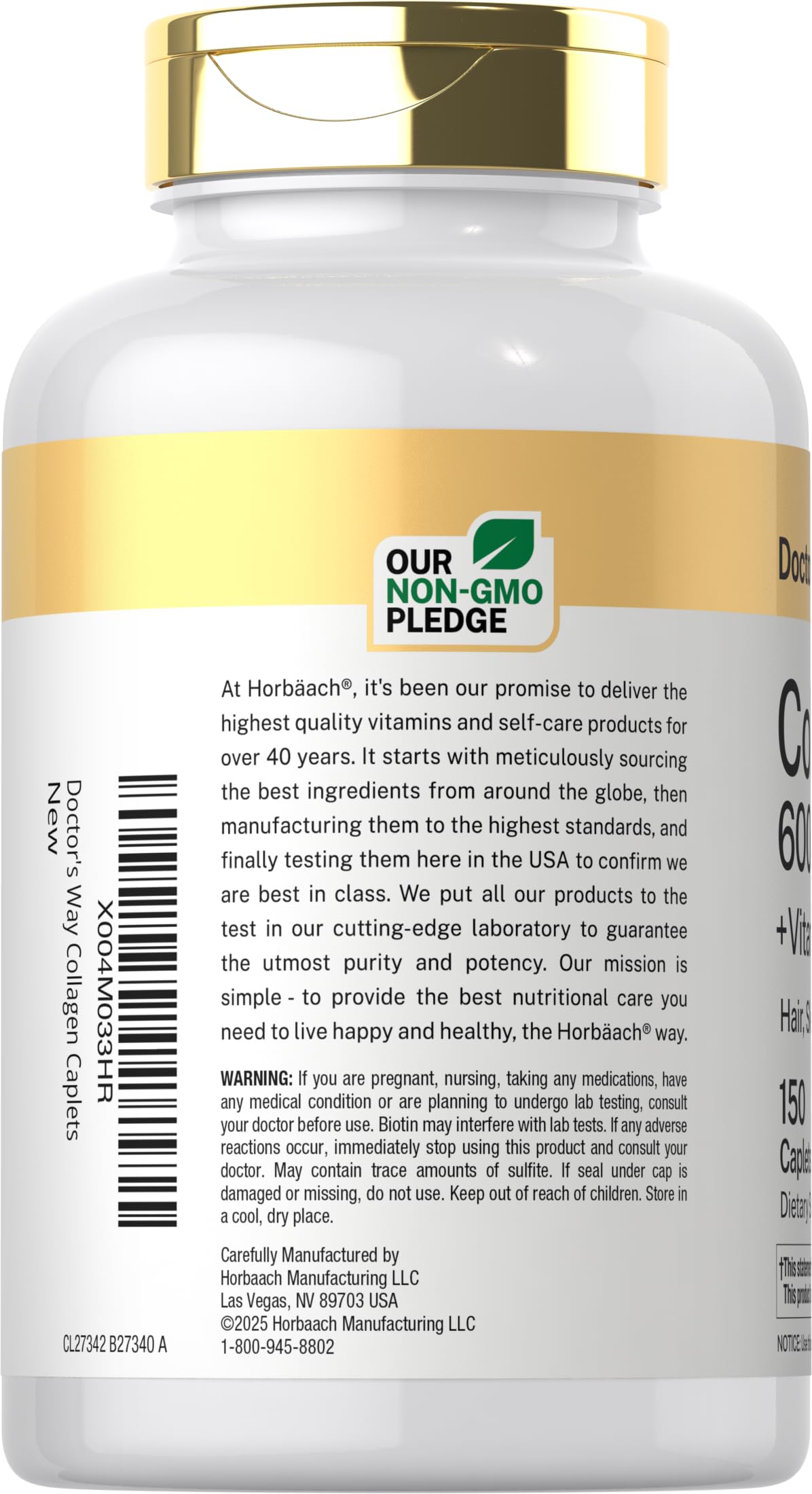 Doctor's Way gluten-free non-GMO ingredients highlight purity for daily supplementation