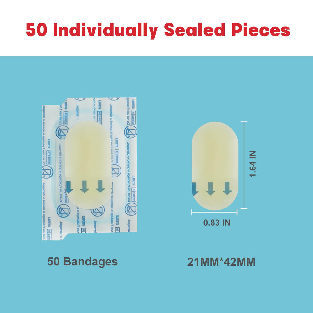 Dodanros individually wrapped pads ideal for on-the-go wound care.