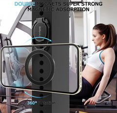 Doflyesky double adjustable grip provides secure hold during one-handed use