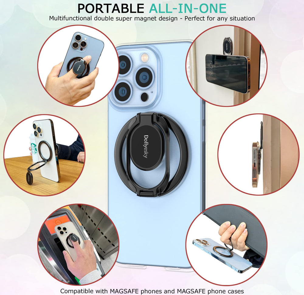 Doflyesky ergonomic grip reduces strain during extended screen time
