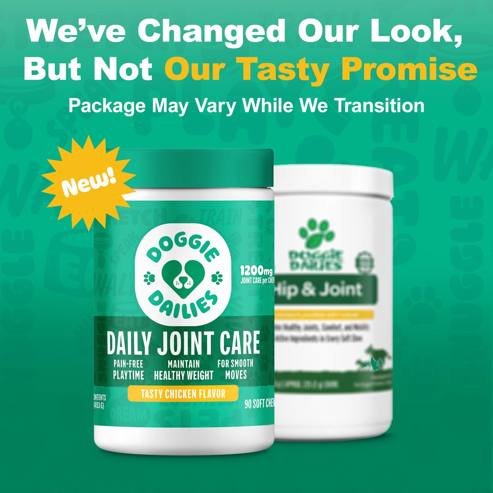 Doggie Dailies dose-by-size chart shows right dosing across breeds.