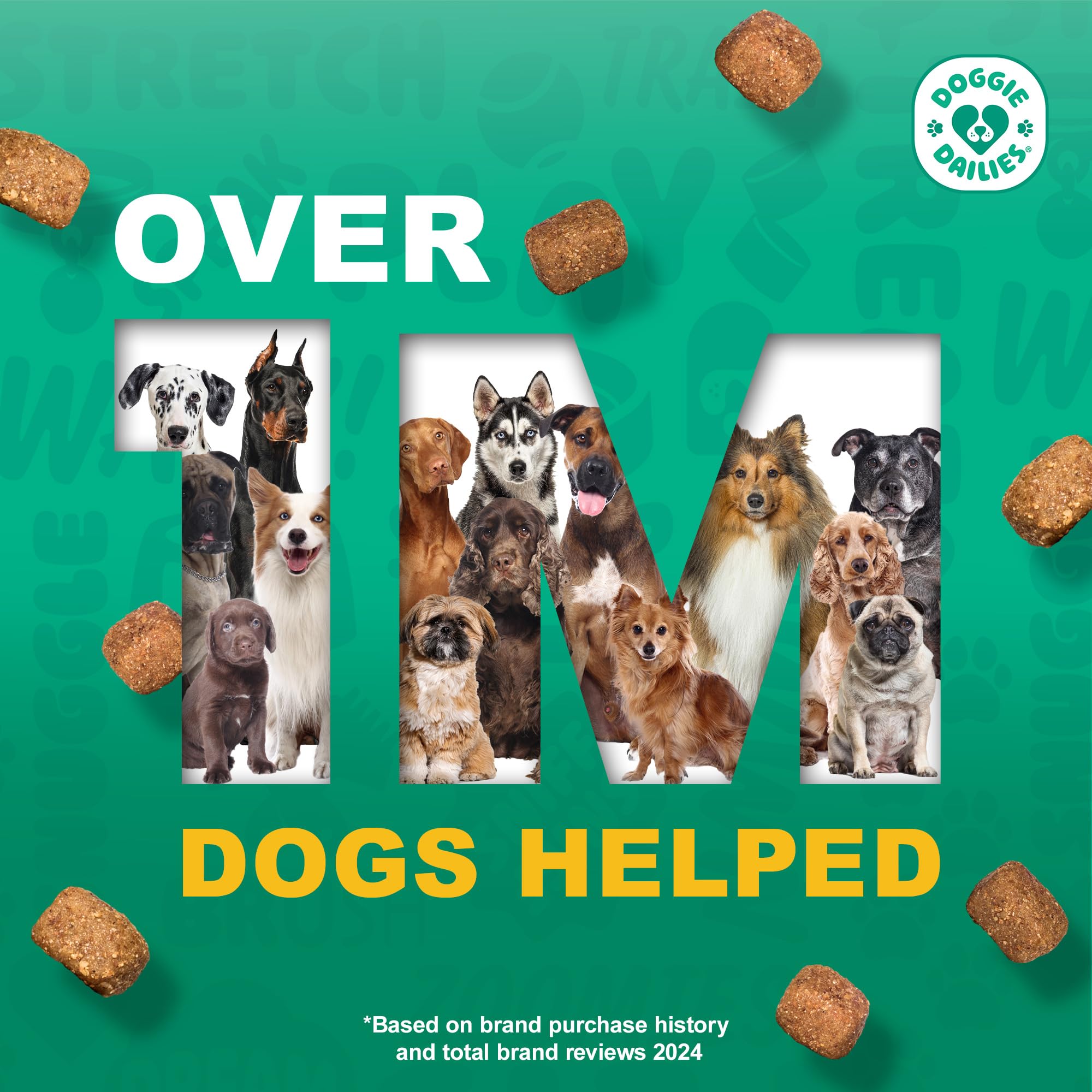 Doggie Dailies NASC seal close-up, signaling safety and quality.