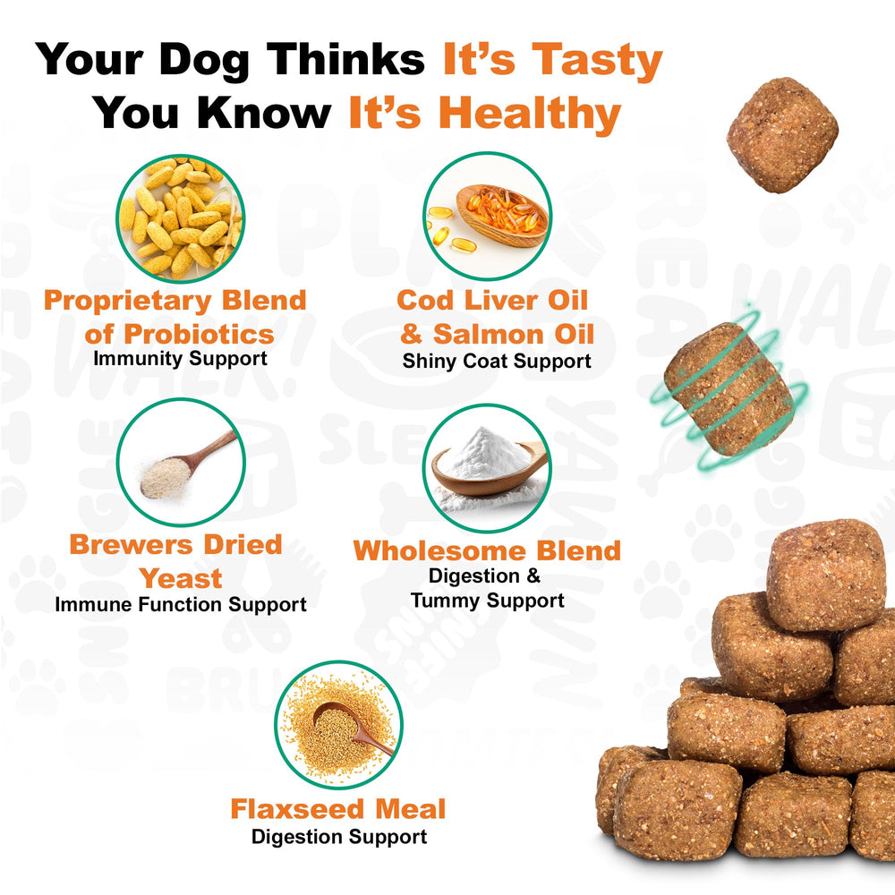 Doggie Dailies Probiotics brand trust with happy pet parents testimonials across audiences