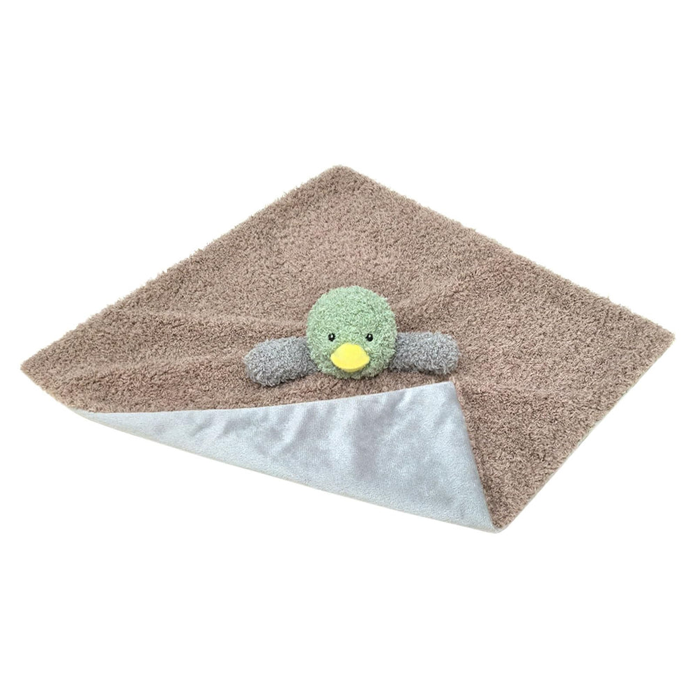 Doindute duck plush with embroidered eyes adds gentle visual appeal
