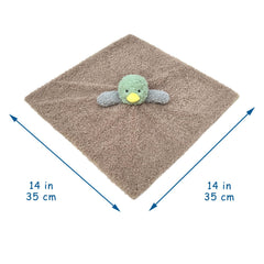 Doindute plush green duck security blanket comforts little ones