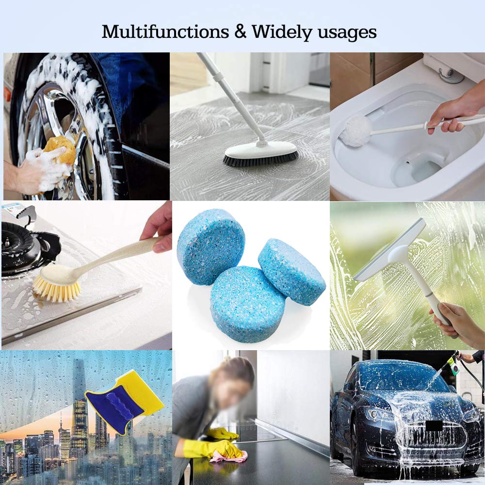 Versatile Dokiko tablets for car and household cleaning