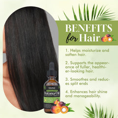 Dolahair Batana Oil skin moisturizer closeup for dry skin.