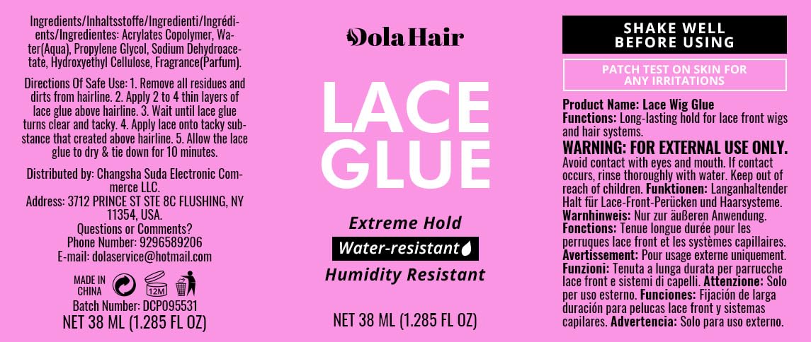 Dolahair invisible bond creating a natural wig look