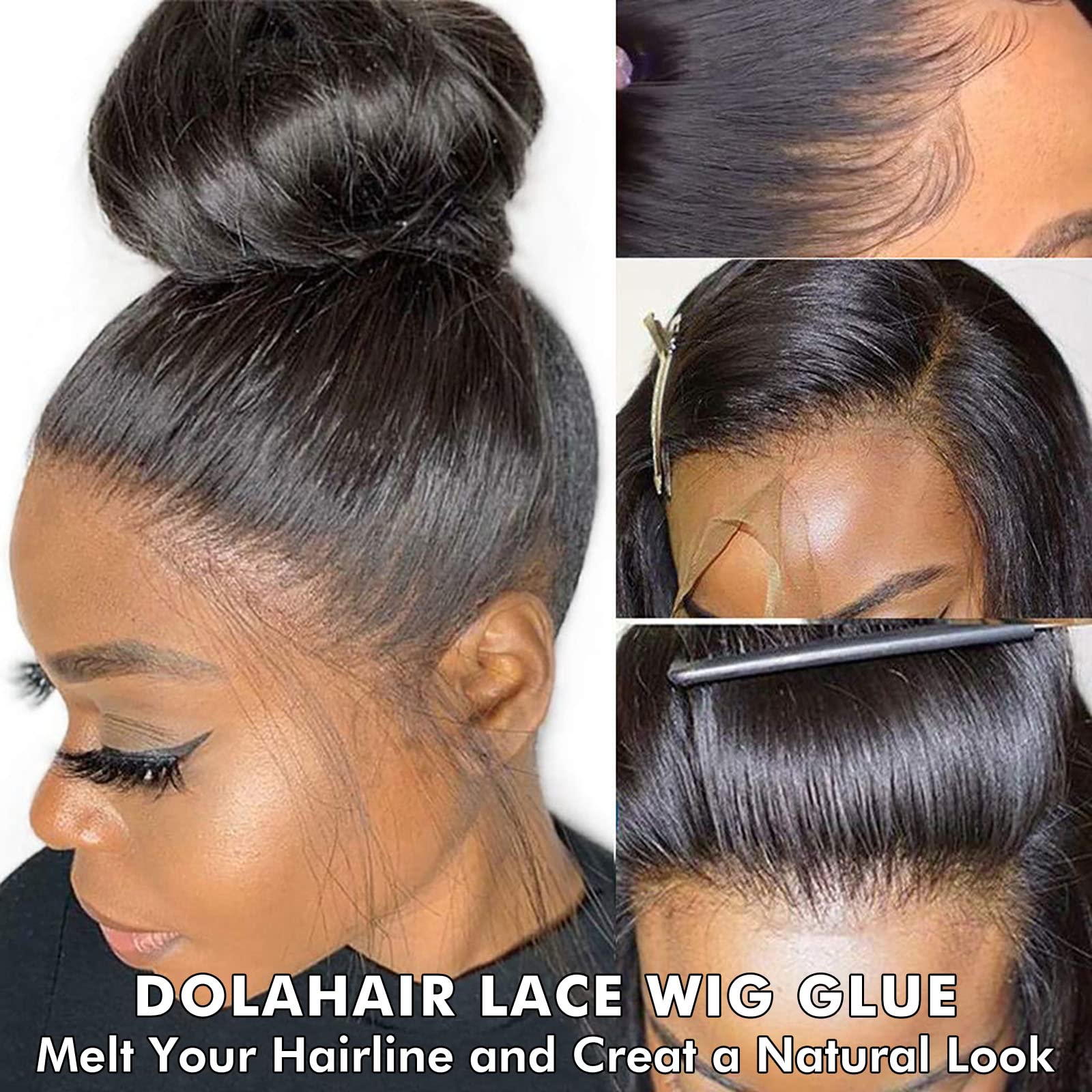 Dolahair HD Wig Caps for comfortable, breathable wear.