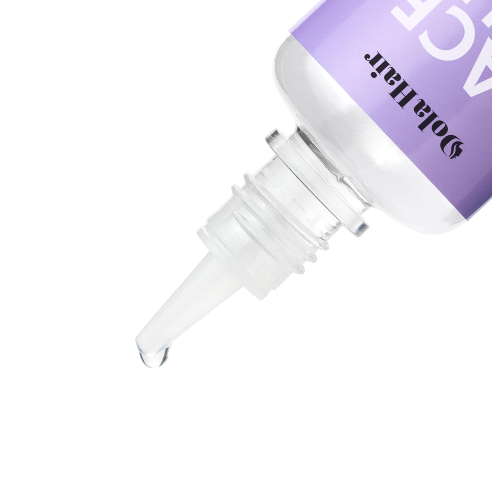 Dolahair Remover with Clarifying Shampoo Step shows post removal cleansing routine.