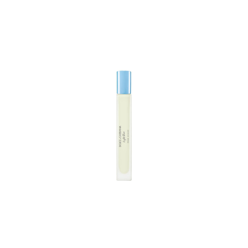 Dolce&Gabbana Light Blue travel spray bottle for on-the-go freshness.
