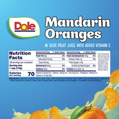 Dole fruit bowls in a lunchbox, ideal quick school snack