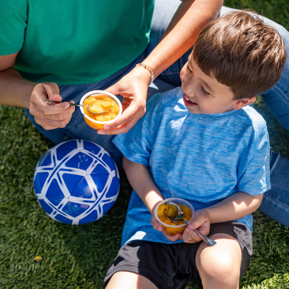 Dole fruit bowls served chilled for a cool snack.