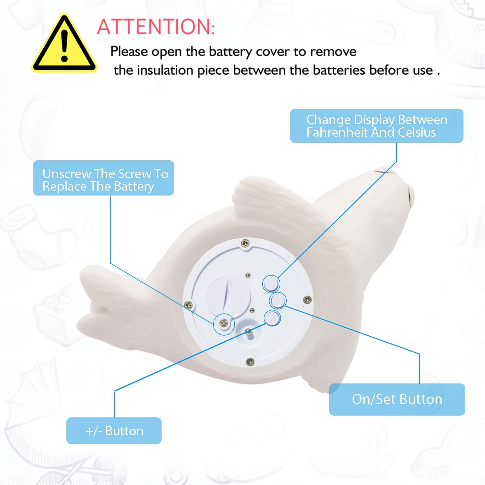 Doli Yearning BPA-free material enhances safety and long-lasting use for babies.