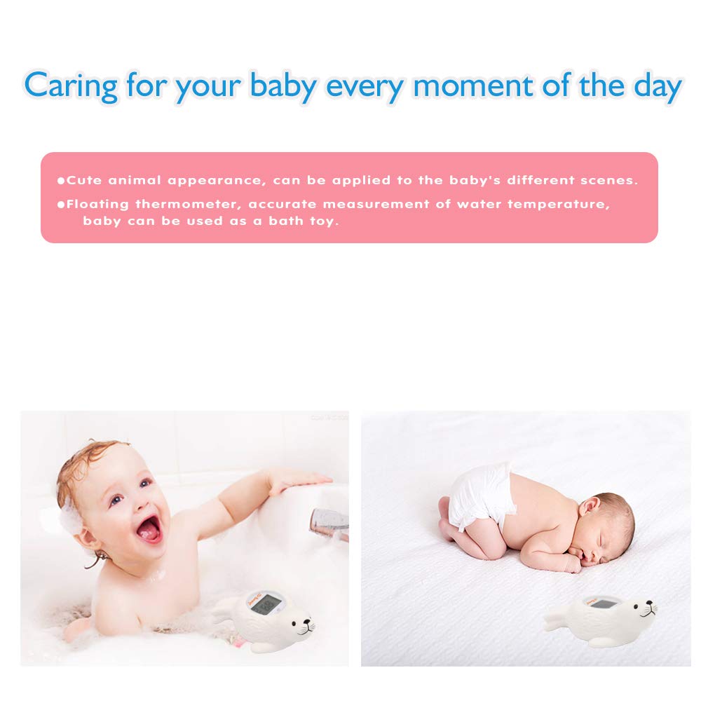 Doli Yearning measures bath water and room temperature for versatile baby care.