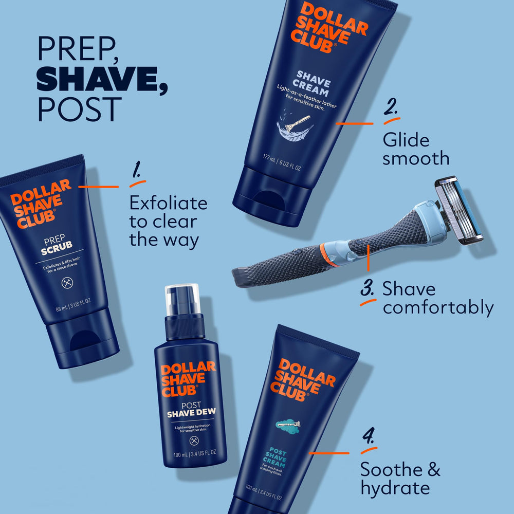 Dollar Shave Club Shave Cream provides a cool, soothing sensation during use.