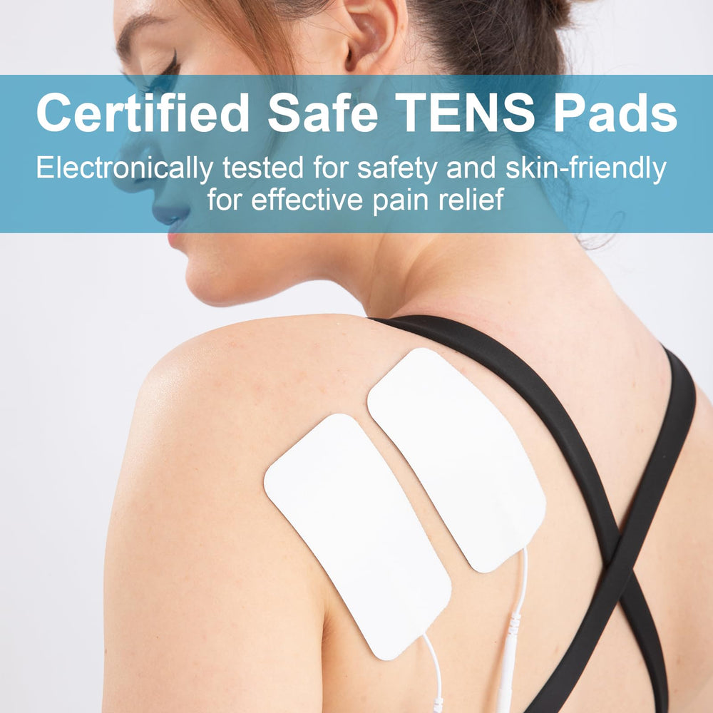 Domas latex-free 2mm plug pads compatible with most TENS units