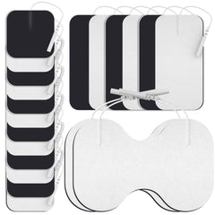 Domas 4x6 XL butterfly electrode pads offer broad back-area coverage for versatile placements