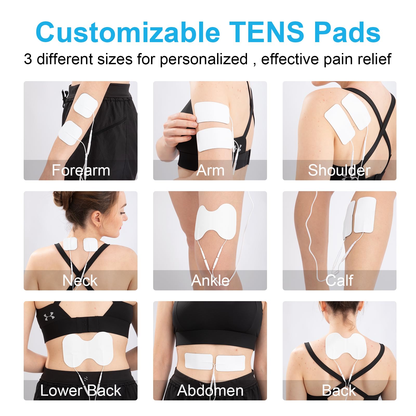 Domas pads packaged individually for hygiene and convenient use