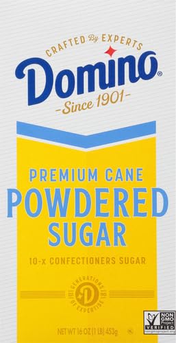 Domino Confectioners Sugar 10x powder delivers exceptionally smooth texture