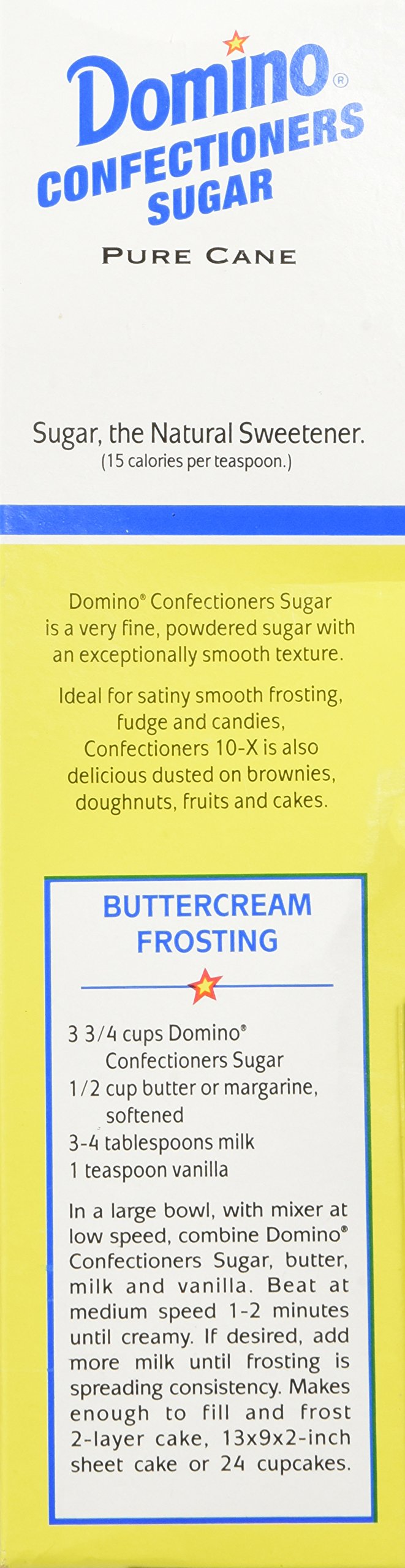 Domino sugar brownies-dusting adds light sweetness to brownies