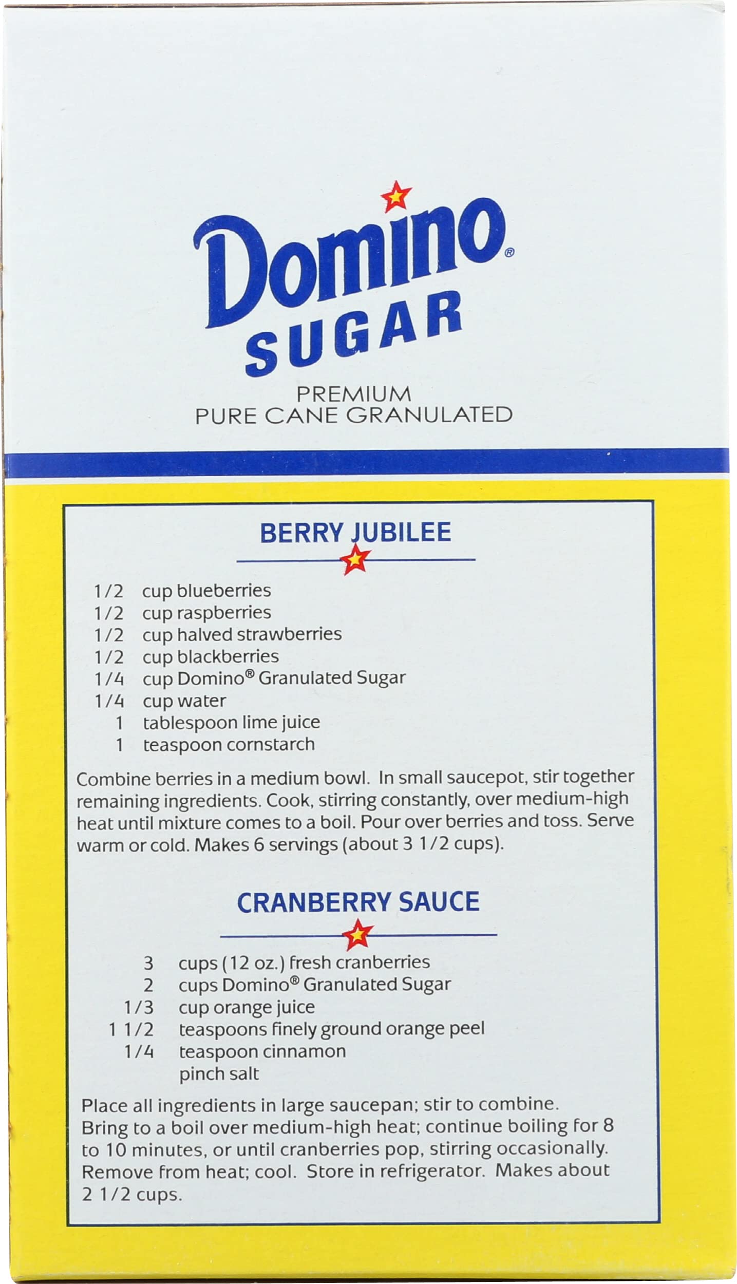 Domino Cane Sugar 32oz set up in a baking station
