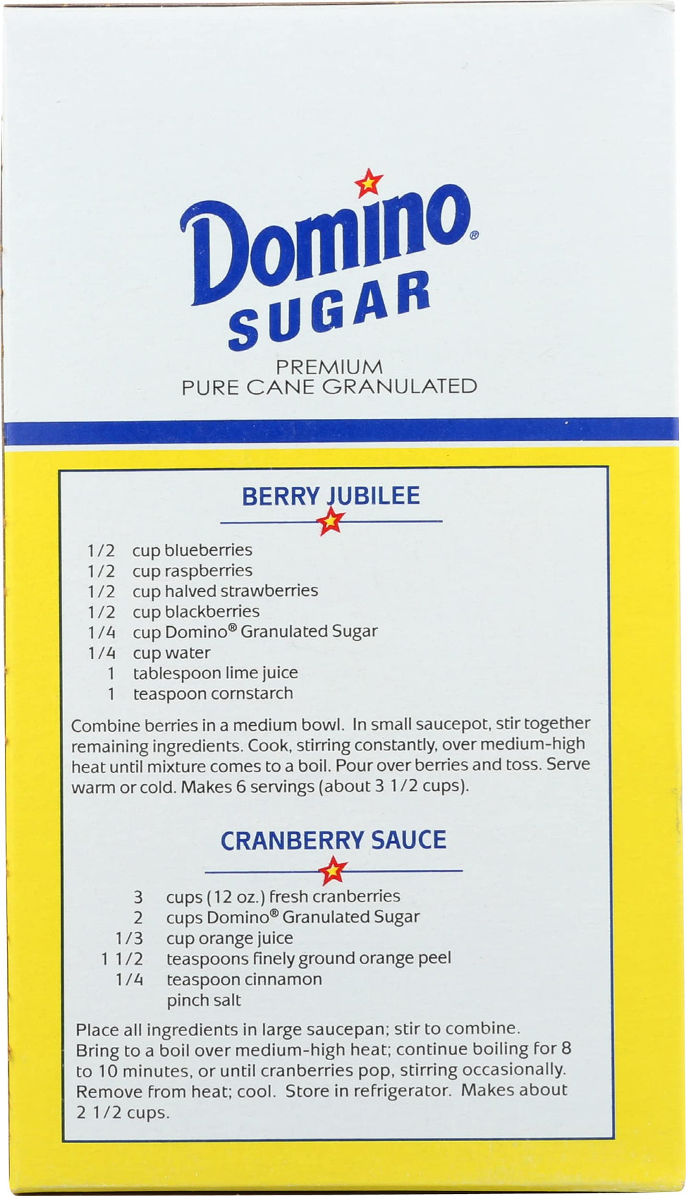 Domino Cane Sugar 32oz set up in a baking station