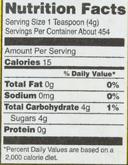Close-up of Domino sugar granules highlighting fine texture for smooth dissolving.