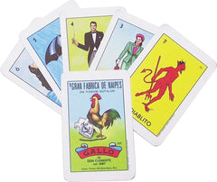 Don Clemente Loteria travel case keeps boards and cards organized
