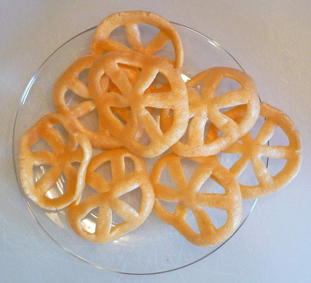 Don Turinos Duritos Wheels in resealable bag stays fresh longer.