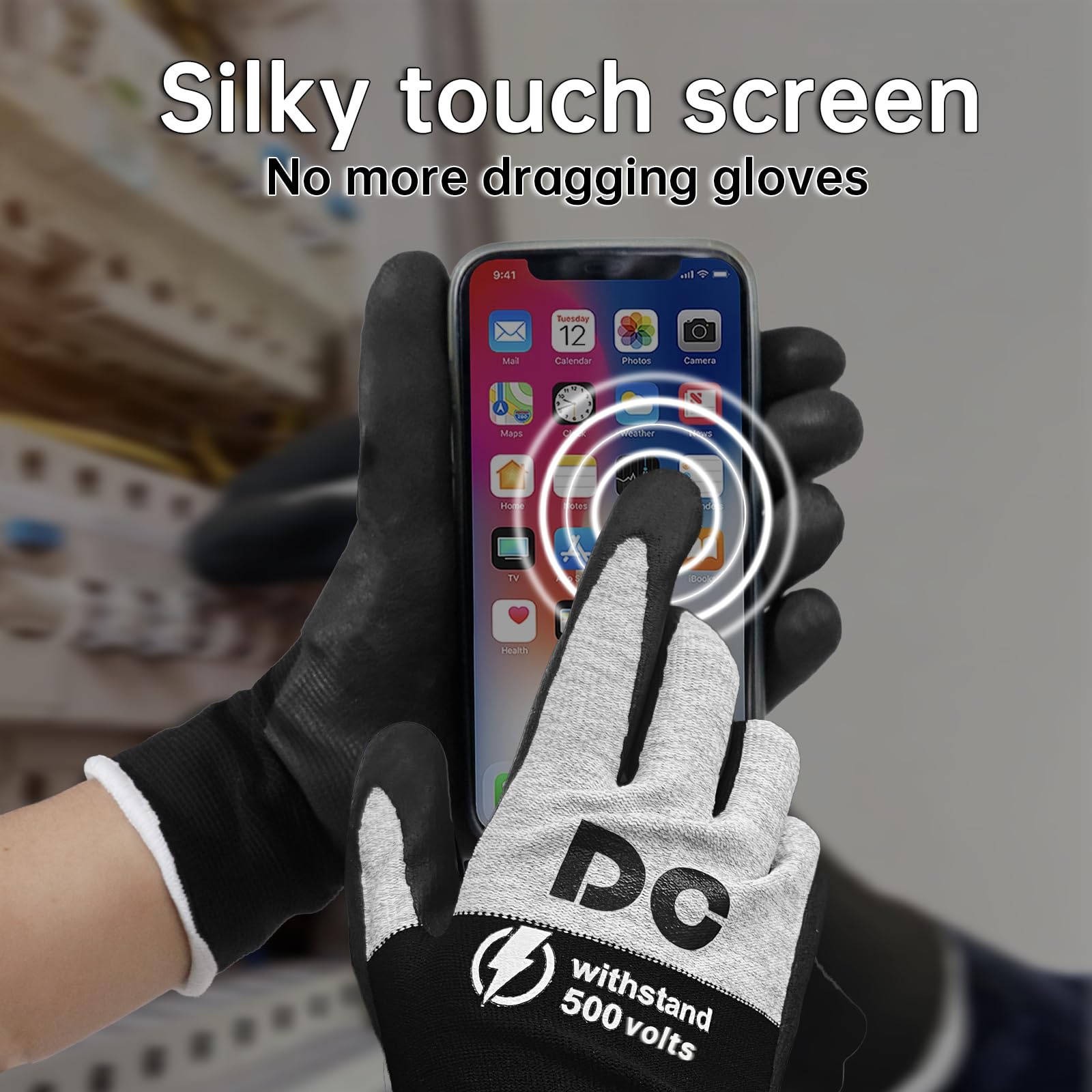 DongChu touch-screen compatible gloves for on-the-go tasks.