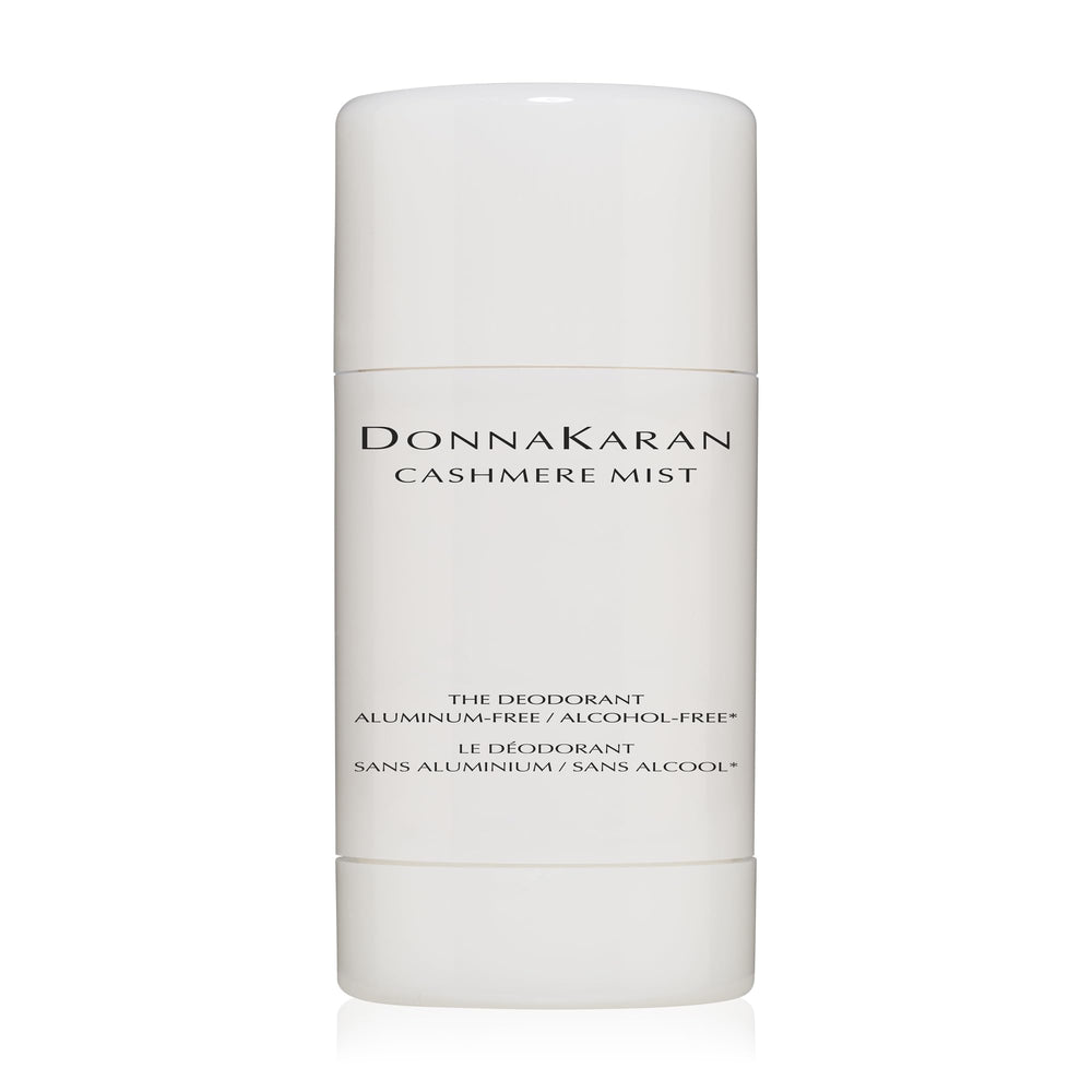 Donna Karan Cashmere Mist deodorant stick in outer packaging for daily on-the-go use