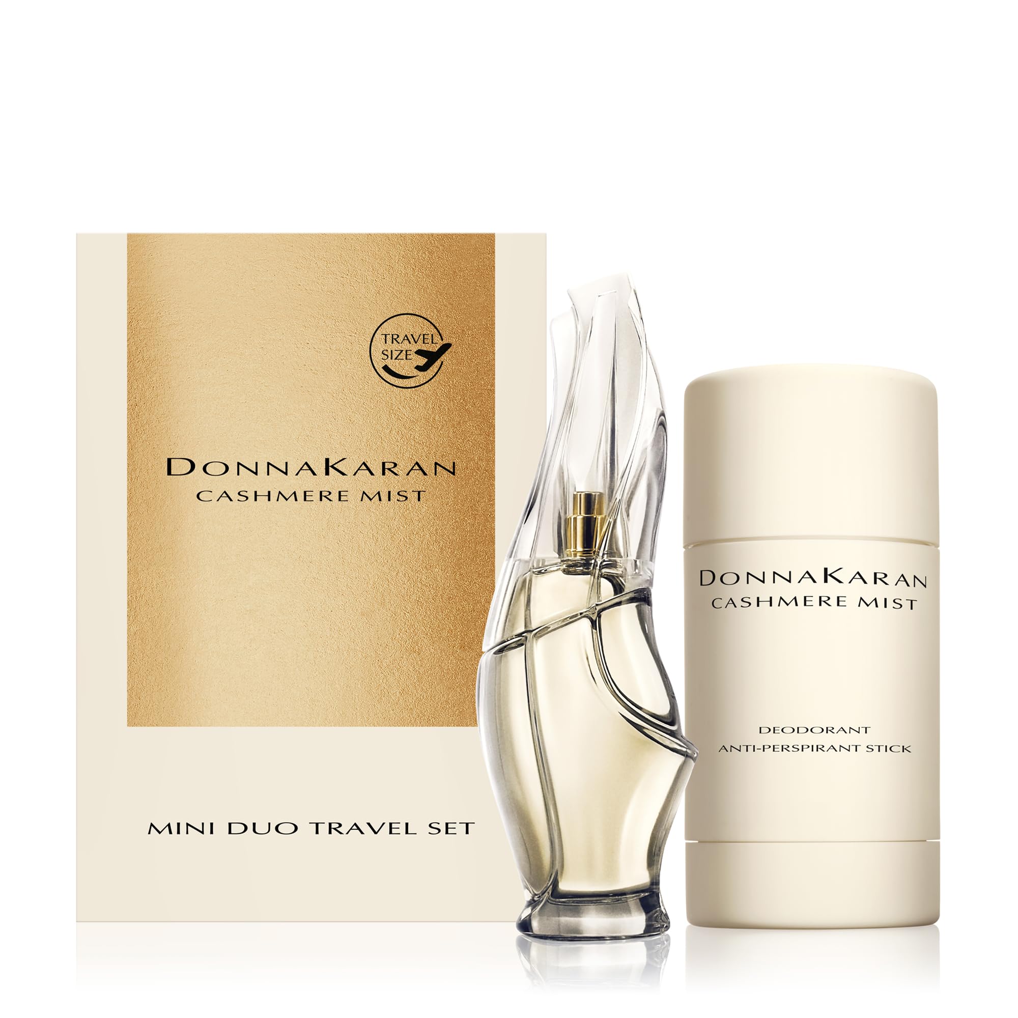 Donna Karan Cashmere Mist eau de parfum mini 7.5ml bottle for on-the-go fragrance.