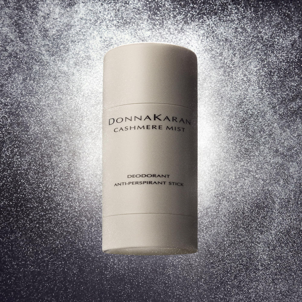 Donna Karan Cashmere Mist sandalwood base provides a warm finish.
