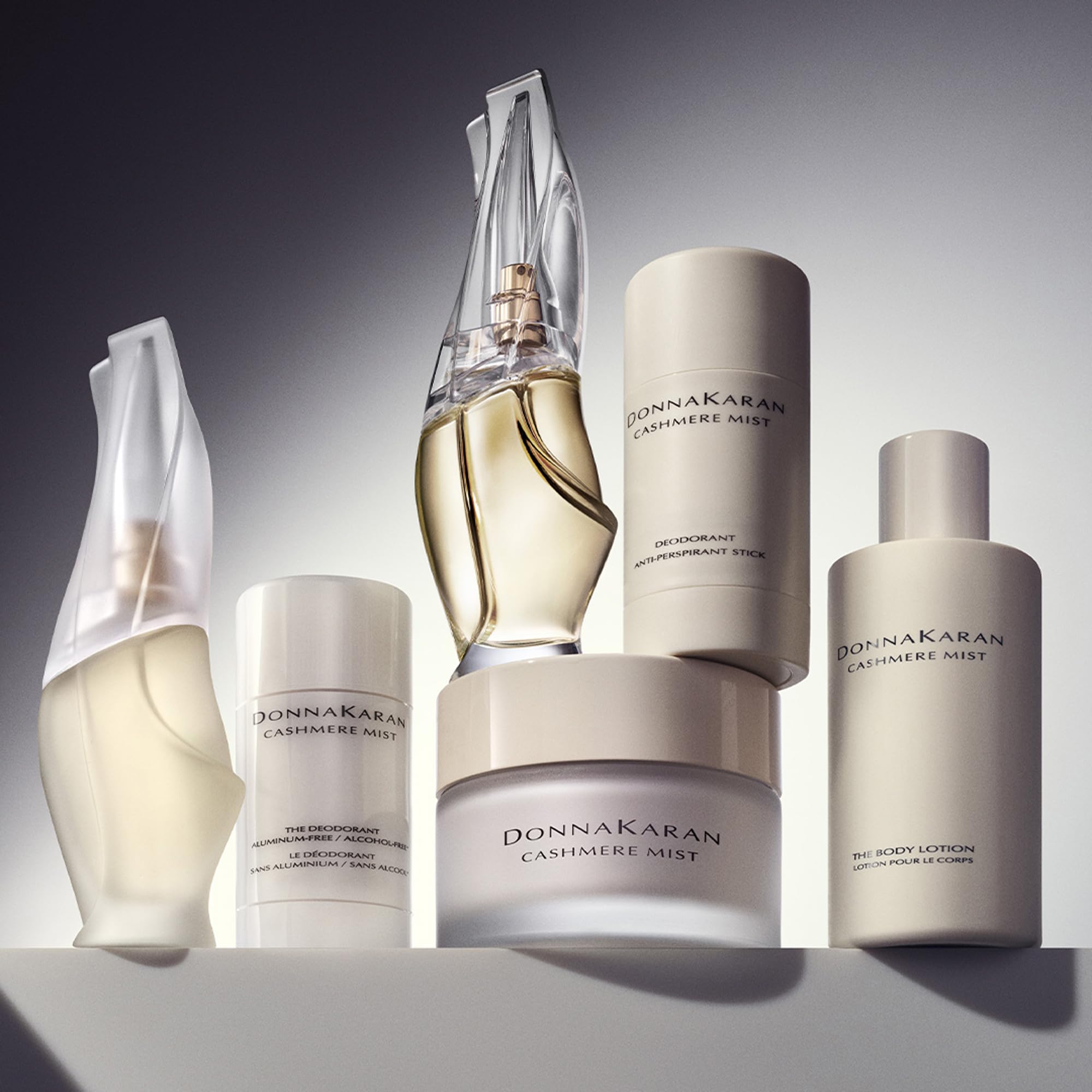 Donna Karan Cashmere Mist underarm application demonstrates smooth daily use