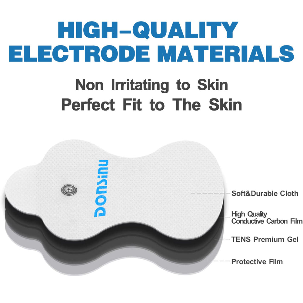 DONSINU medical-grade pads latex-free for comfortable skin contact.
