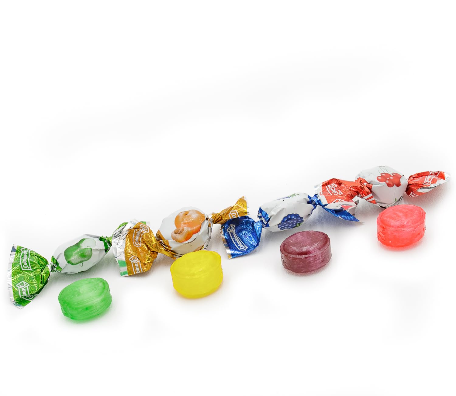 Donty-Tonty clear packaging keeps candy visible and protected from air and moisture.
