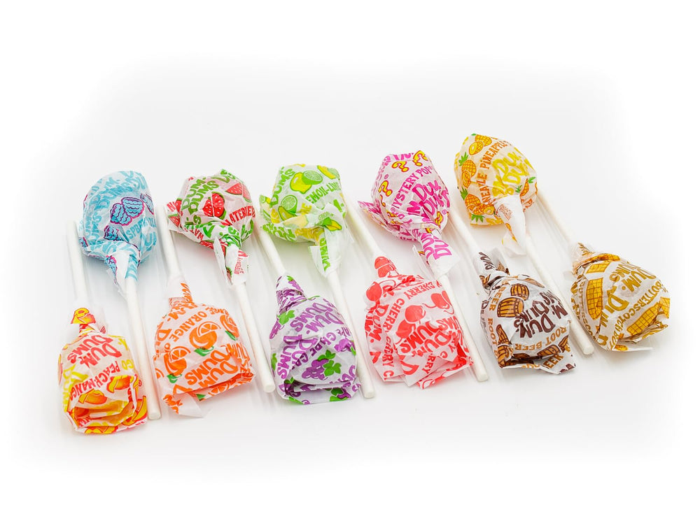 Donty-Tonty DUM DUMS clear bag keeps candy protected.